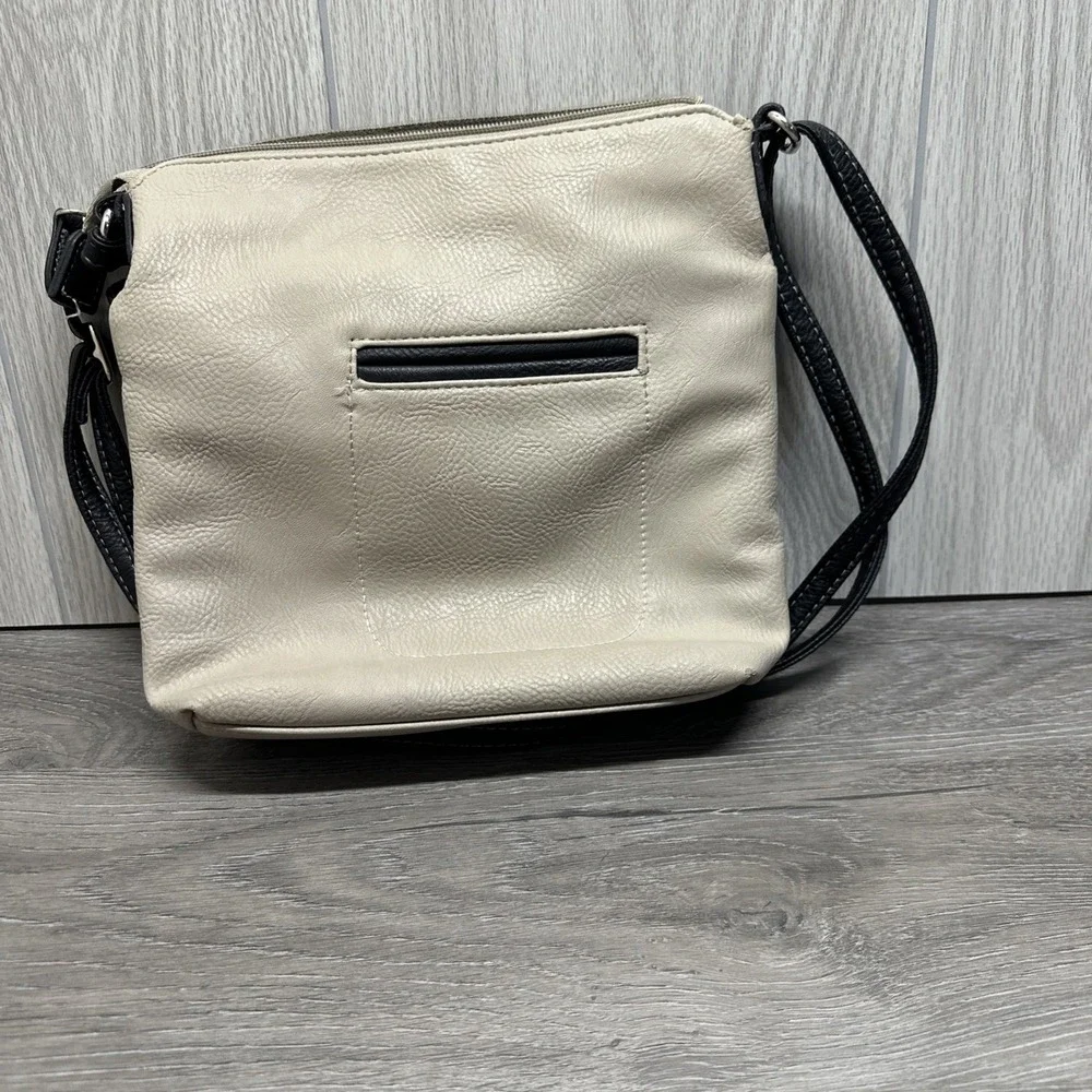 Crossbody Bag Women Small Cream Black Good‎ Multi-Pocket Utility medium bag